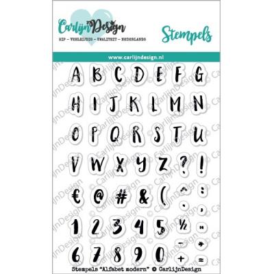 CarlijnDesign Clear Stamps - Alphabet